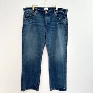 Citizens of Humanity Neve Low Slung Relaxed Jeans 34 Premium Vintage‎ Yves Wash
